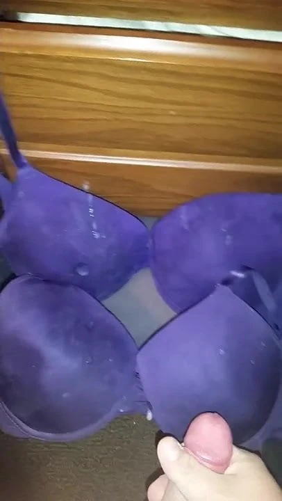 Allison and Baileys 38c purple bra's
