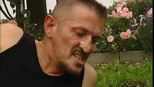 Sexy Redhead MILF Ass Fucked and Cumshot in Mouth by a Big Vintage Cock