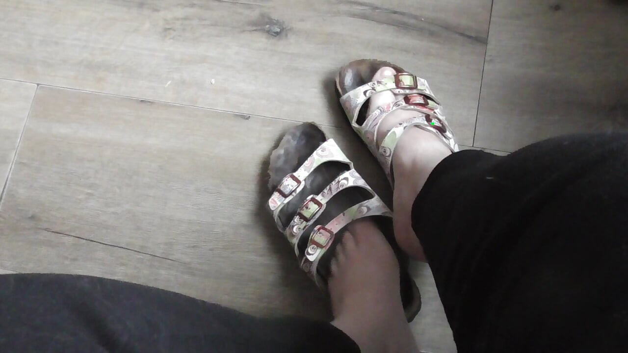 The slippers worked with my feet