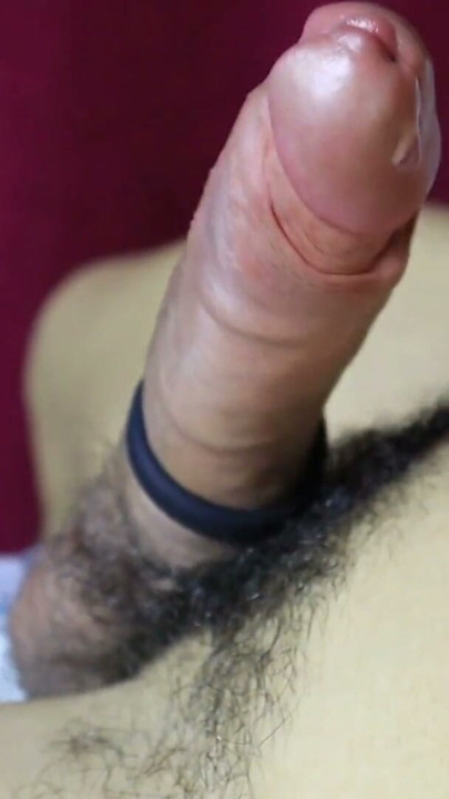 very powerful vibrator and lubricant flow over the cock close up | Clip 1