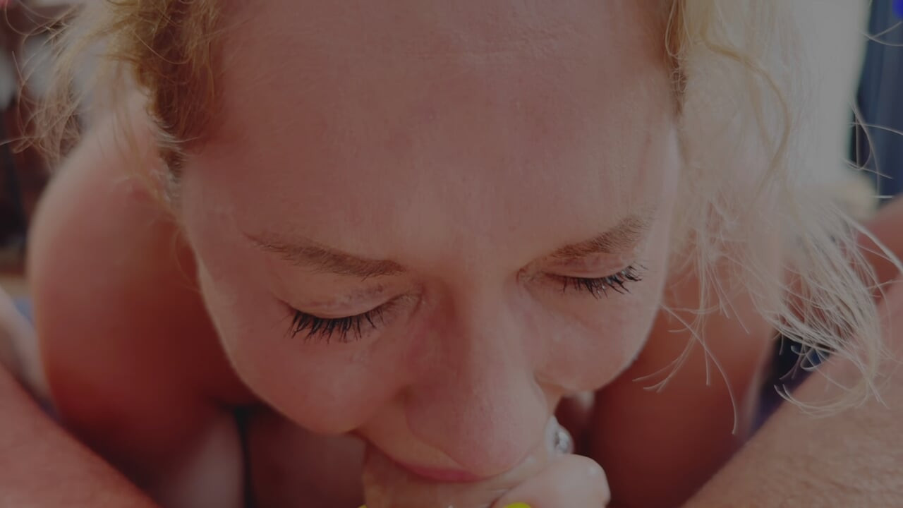Busty Housewife Deepthroats My Cock Until I Cum Deep in Her Throat