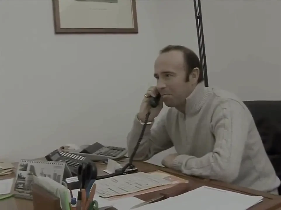 He Calls a South American Slut to Give Him a Blowjob in the Office.