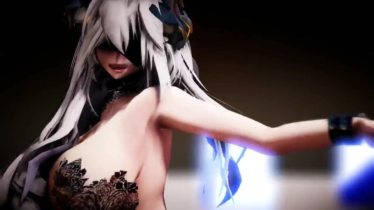 Schwarzes Sexy-Girl