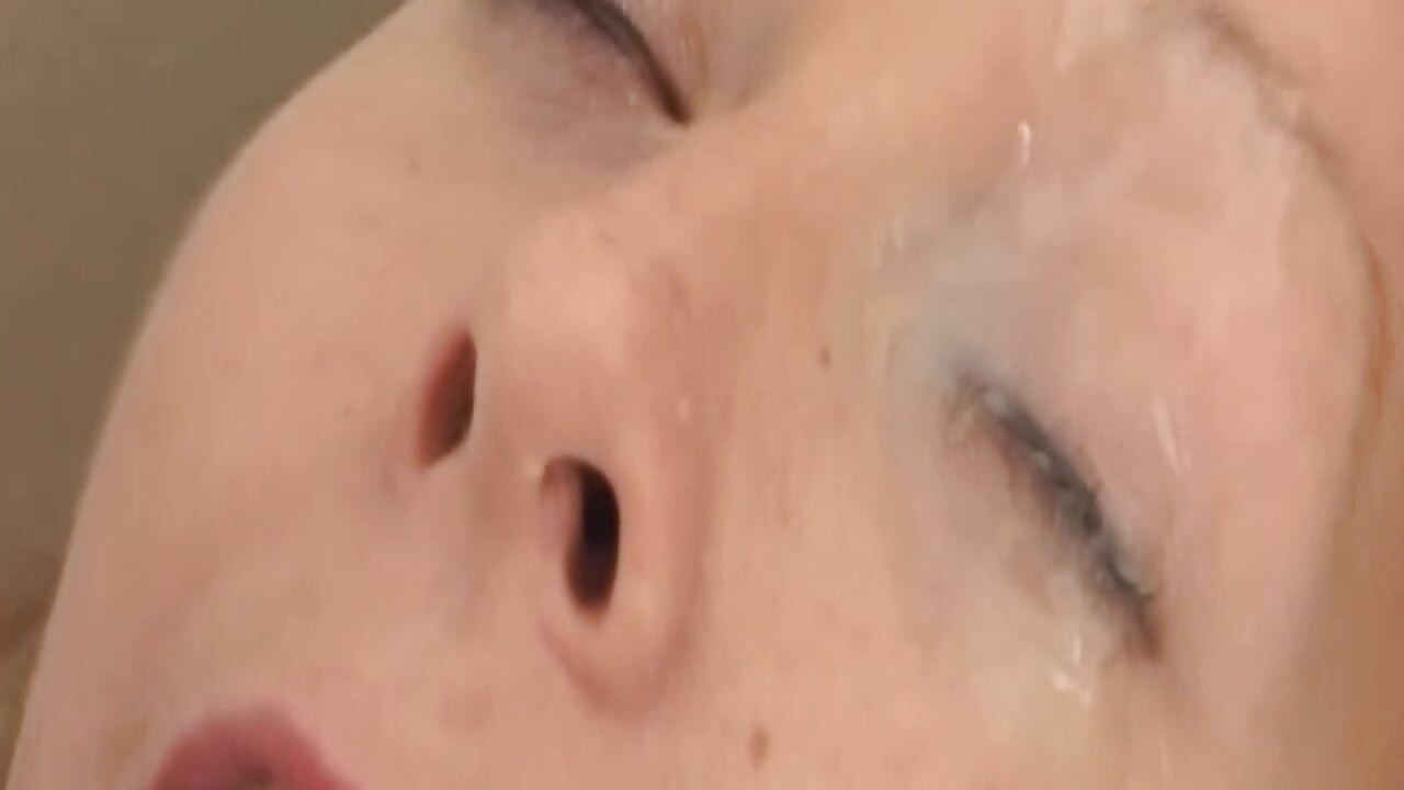 Mature Blonde MILF Deepthroats Big Cock in Bathroom