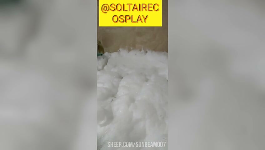Cyno Cosplay Bubble Bath Solo Relaxing Show