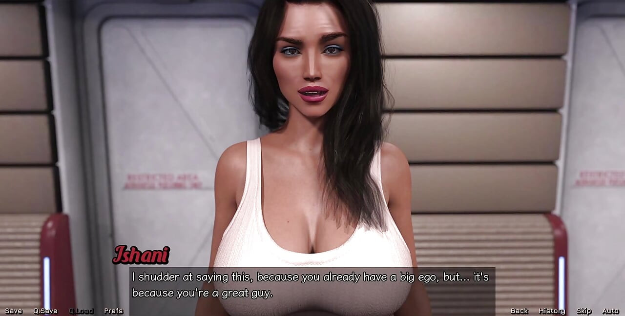 Stranded in Space - Big Boobs Ebony MILF Has Feelings for Me
