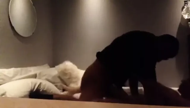 Blonde with desi bf-2