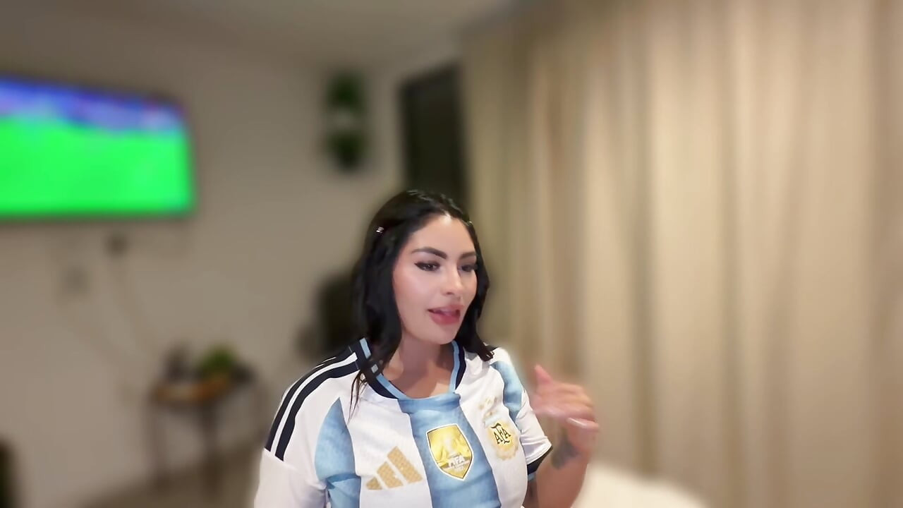 Horny stepsister lost her football game but won a good fuck