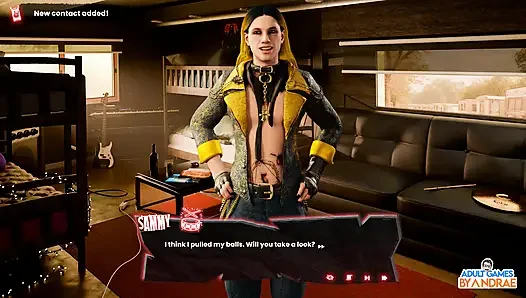 Sex, Sin & Rock'n'roll Gameplay Part 1 - Van Crash, Motel Stop & a Strange New Beginning