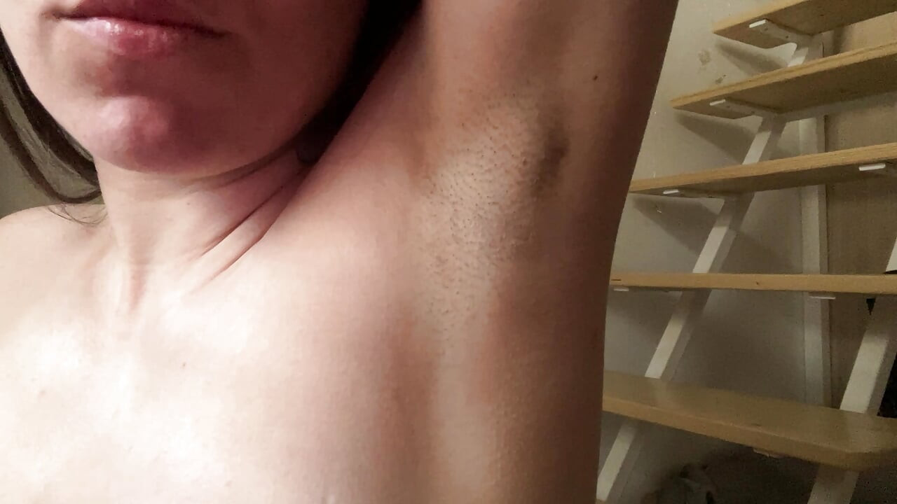 Espectáculo de la axila y primer plano