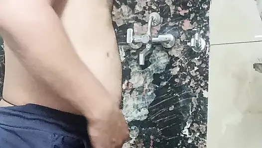 Desi hot man enjoy shower and masterbation show with neighbour uncle and army officer uncle get suckiing and fuckiing