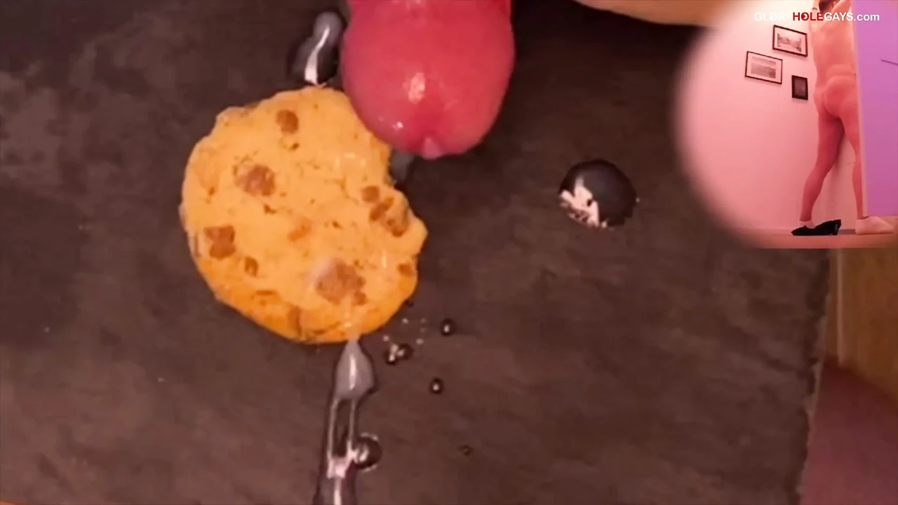 Gloryhole Stepdaddy Cums on a Cookie – and I Swallow More Than That