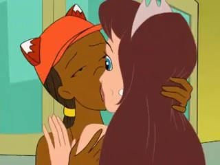 Drawn Together - Foxxy Love And Princess Clara Make Out