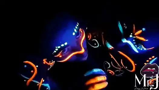 Sex and Uv Painting with Nyx & Dmona