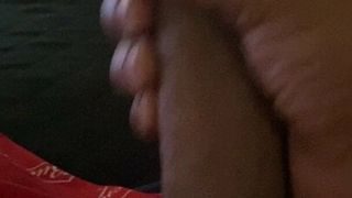 Playing with my dick for the first time on video!