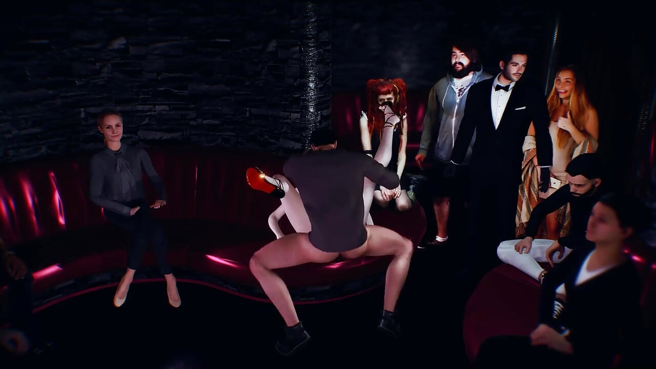 Fucking a Hot Asian Stripper in the Strip Club