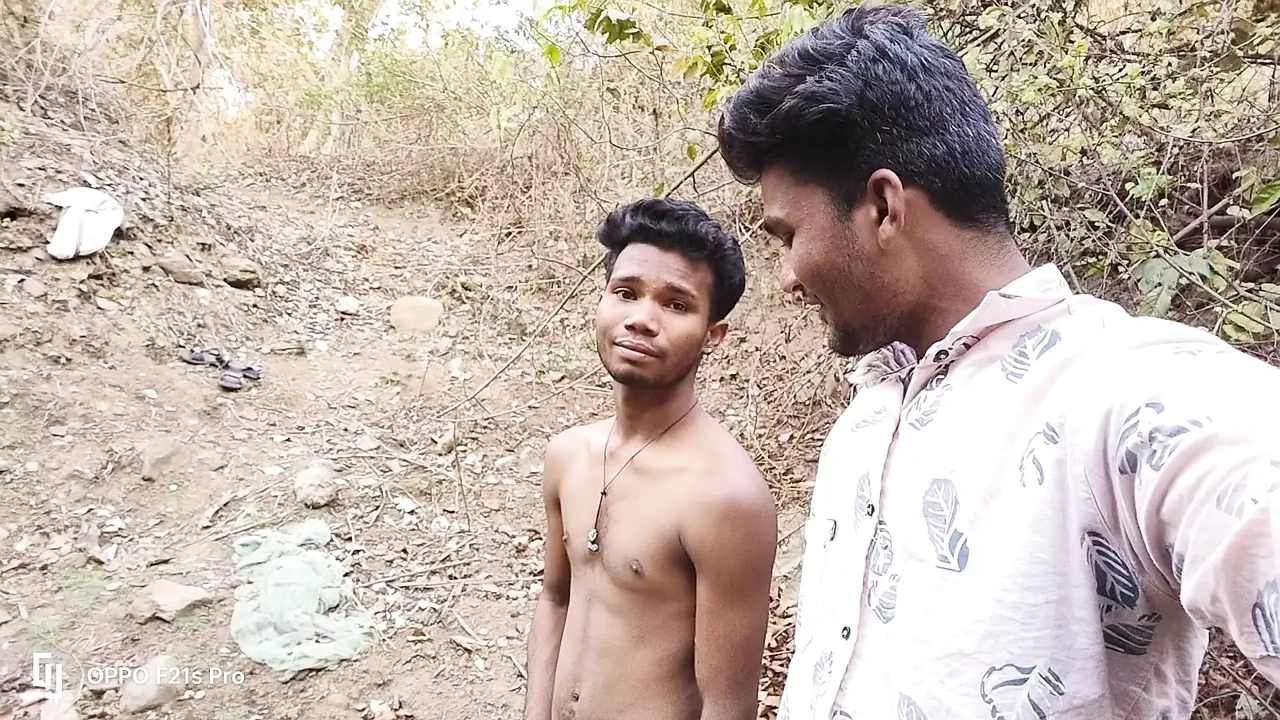 Beautiful Boy Jungle Coming And enjoy Sex