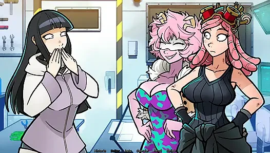 Proyek Mei - Hinata Hyuga Naruto yang menggairahkan menguji penemuan hebat Mei yang cantik