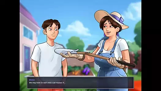 Summertime Saga: Sexy MILF and her garden-Ep5