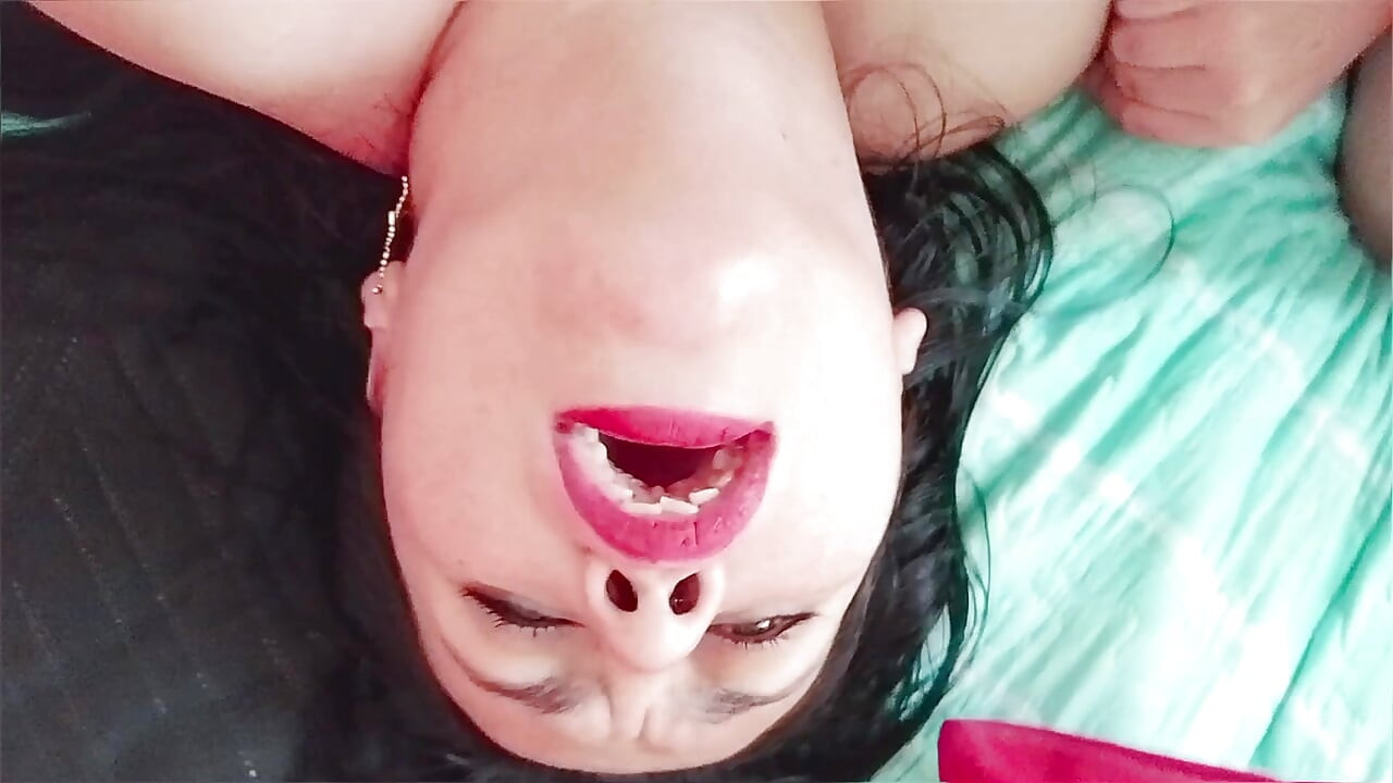My Stepmom's Soaked Pussy in My Mouth 69 Cowgirl Facial and Face Covered Tits
