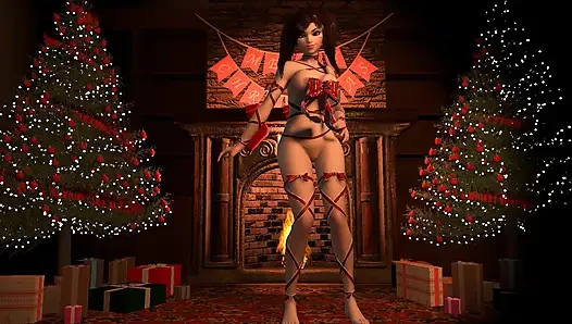 D.va Christmas Gift - Overwatch Porn Parody