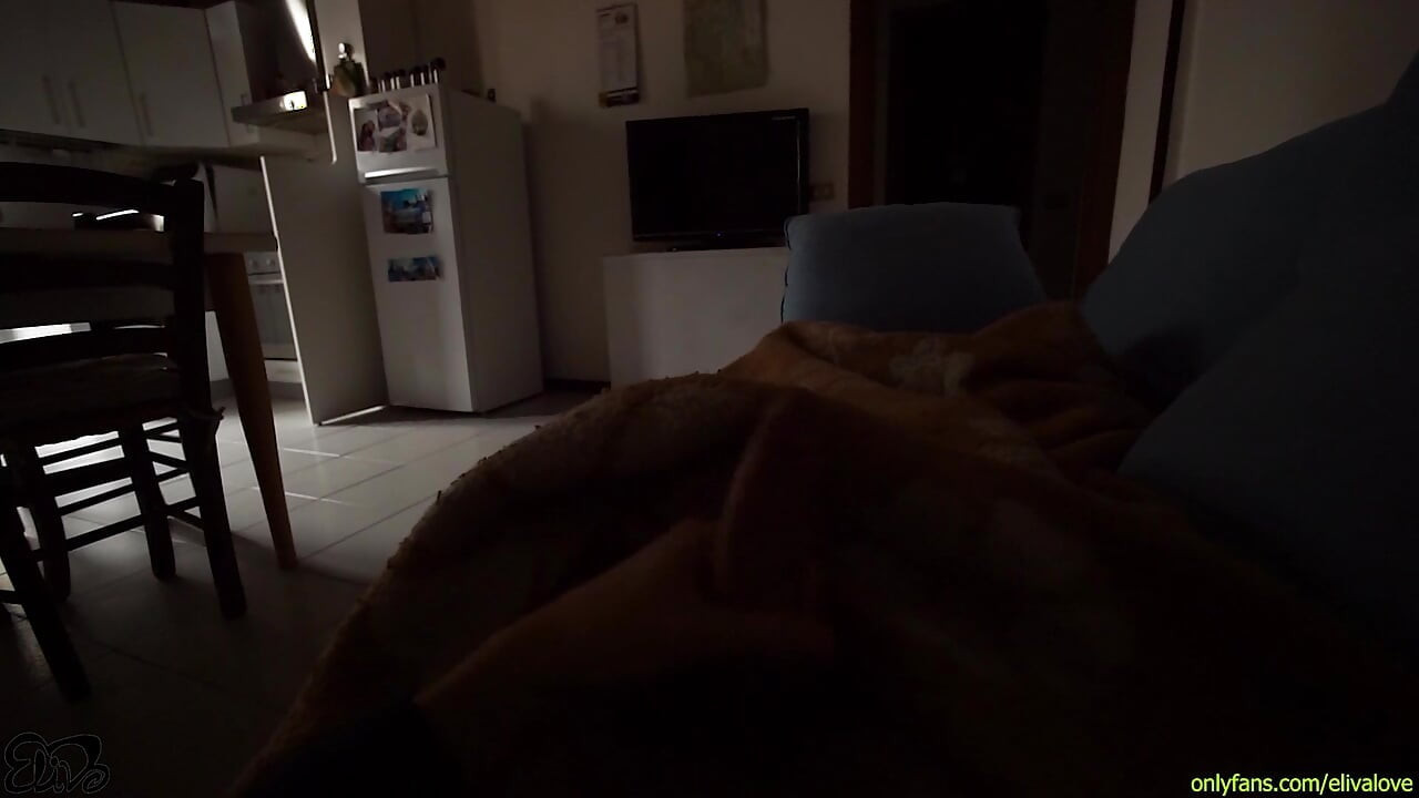 Night blowjob - Girl SWALLOW all cum in the MOUTH