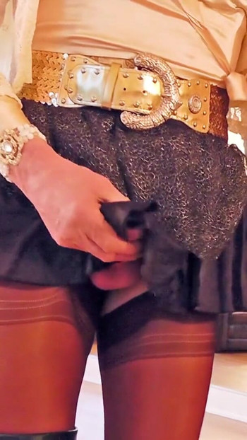 Powerful moment from "Fine Cumshot Of A Booted Slut-full length"