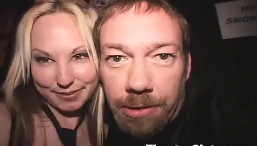 Wild Semen Facial Whore Zoe Creampied Theater Gangbang Goth Bitch!