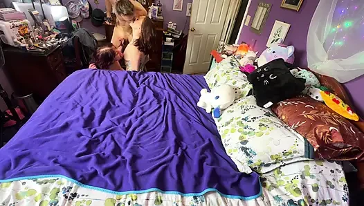 My Hook up with a Cute Couple Ended with a Creampie