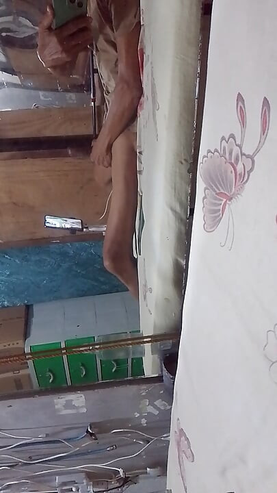 First of July jerking with watching video sex to assy