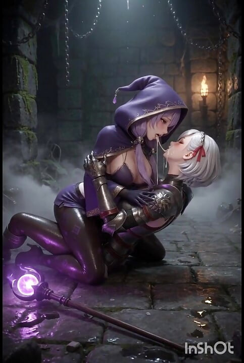 Hentai Magician And Knight Come Home From Sex Dungeon