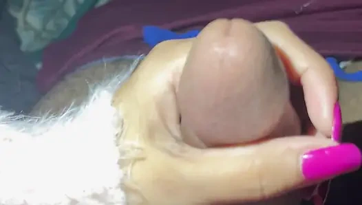 Indian desi bhabhi playing with dick