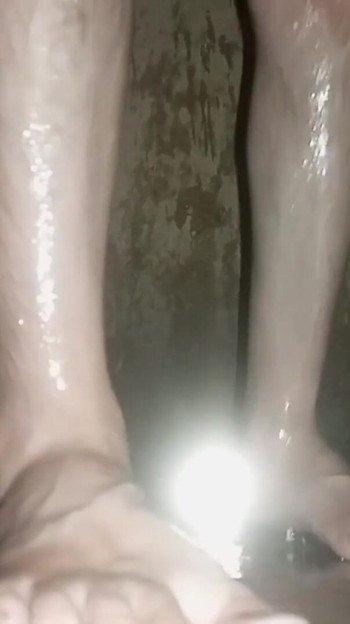 Spectacular moment from "My naked surveillance video"