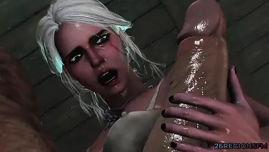 Ciri gegen Orc Würfel von wünschen