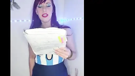Shyfxx- bosmu argentina merayakan perekrutan pendek budak seksnya joi