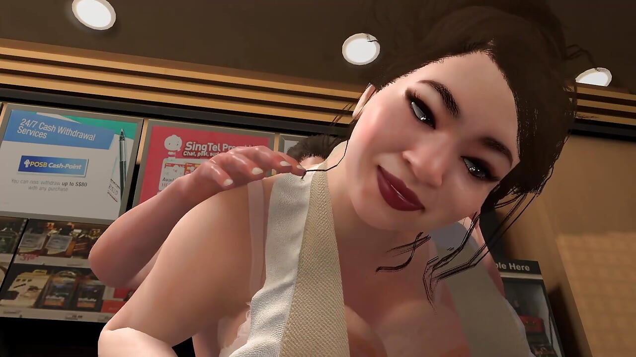 The MILF in the Convenience Store Wants to Fuck