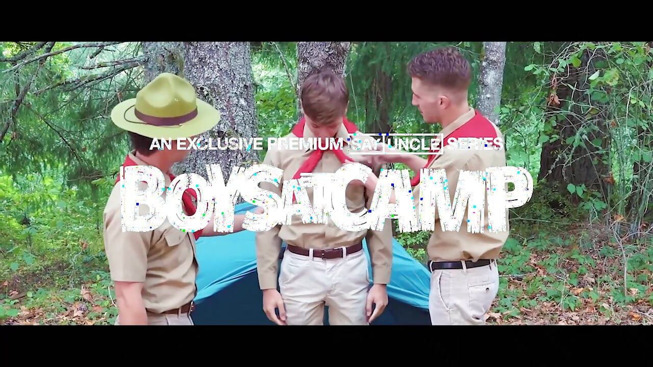 Horny missionary boys elder Argos and elder Wolff hide for a quick fuck between the holy services