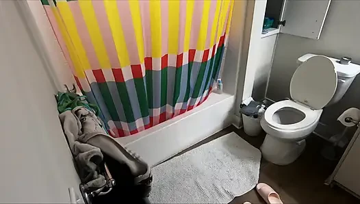 POV: Unexpected Hot Shower Sex - Big Booty Asian Girl - Real WMAF