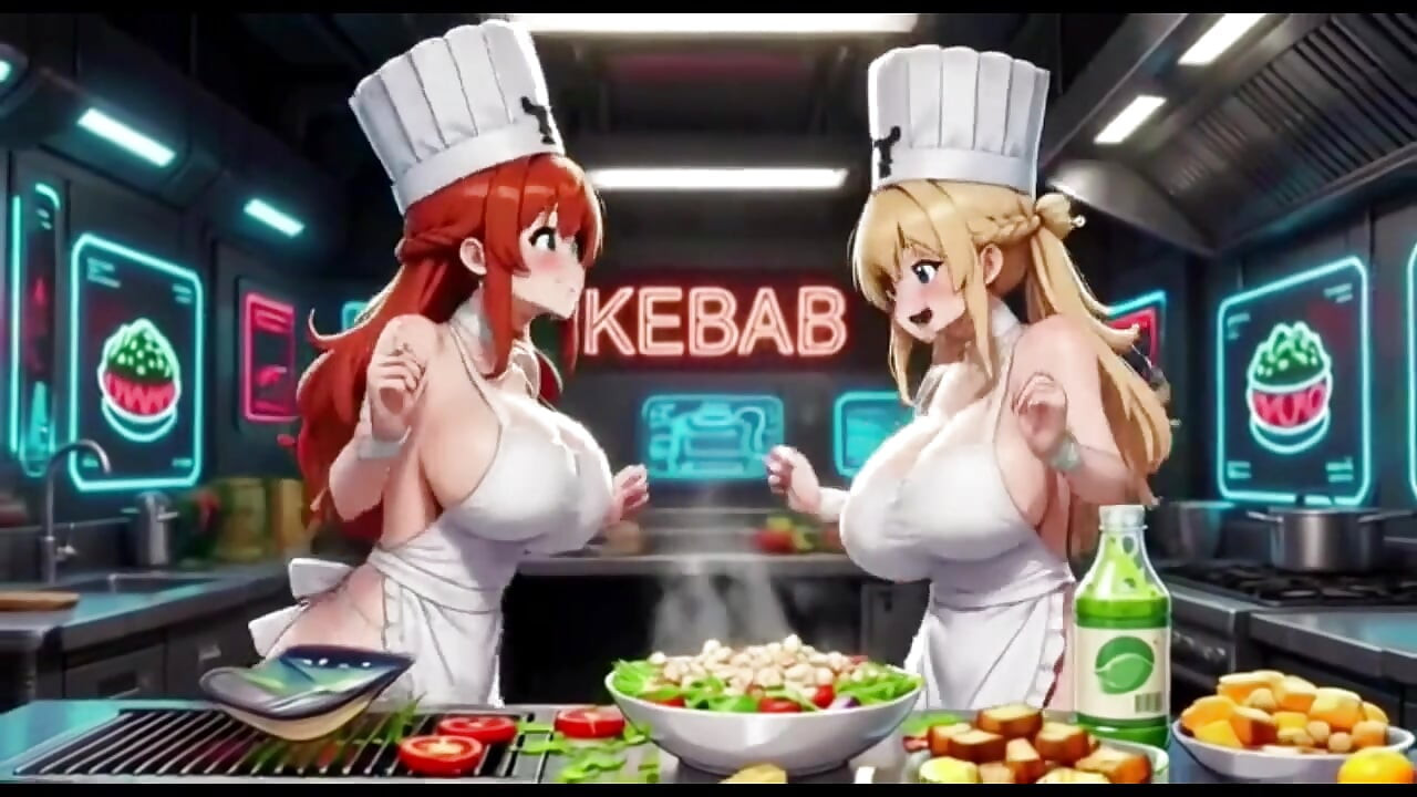Lustiges kochvideo, ai-animation