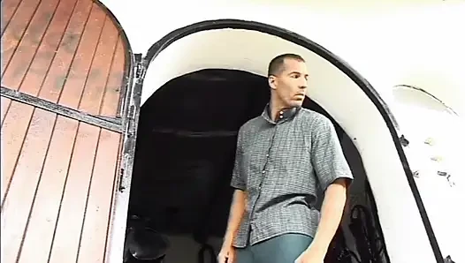 Young Muscle Hunk Edges His Monster Cock Solo and Shoots a
