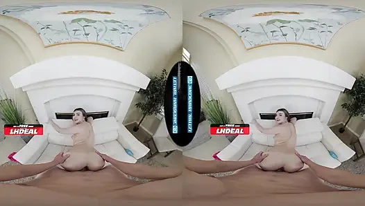 LETHAL HARDCORE VR - Slutty Babysitter Puts PUSSY In Your FACE For Rate Increase