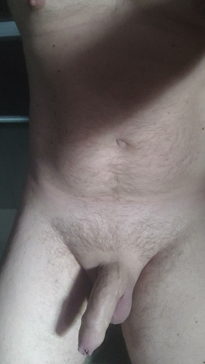 My soft uncut cock