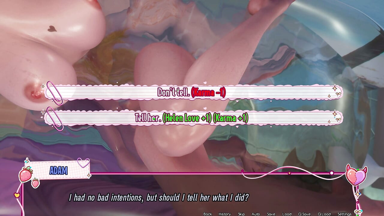 Murmur 40 - Adam Takes Naked Bath with Teacher Helen and Kate Walks in