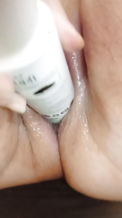 Inserting A New Deodorant Bottle For Fun