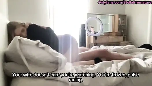 Aldatılan koca boğanın beni hamile bırakışını izledikten sonra saniyelerce sırılsıklam oluyor - stellapremature boşalma derlemesi