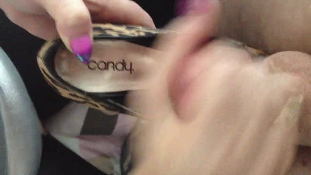 Handjob Into High Heels