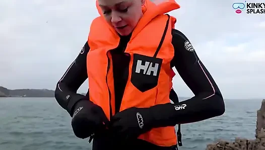 Wetsuit and Lifejackets Lucy’s Freezing Comparison