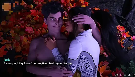 Pure love #2: Lily gave Jack a hand job and swallowed the cum