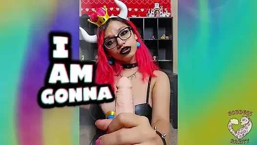 Tanrıça Rarity, Mario'ya bowsette olarak sakso çekmeyi seviyor