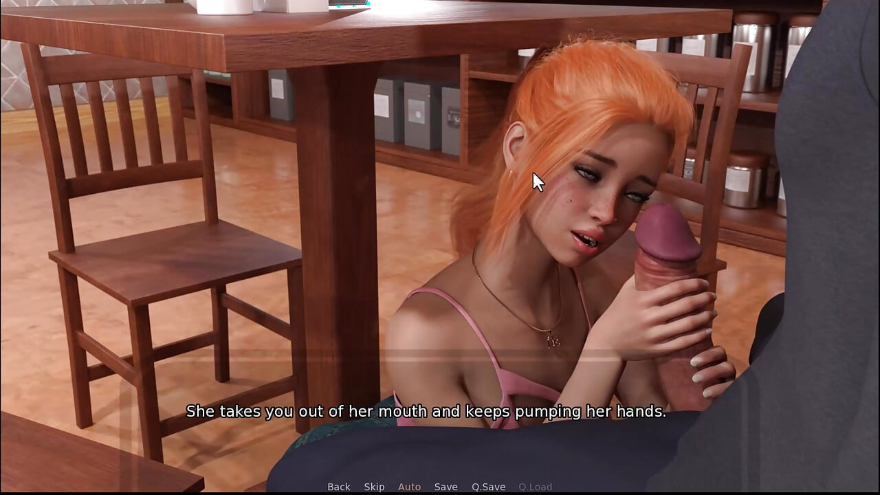 Grandmas House - Johannes played with Asami's boobs ... Mila g... a blowjob ... Mabel gave someone a blowjob in the bathroom.